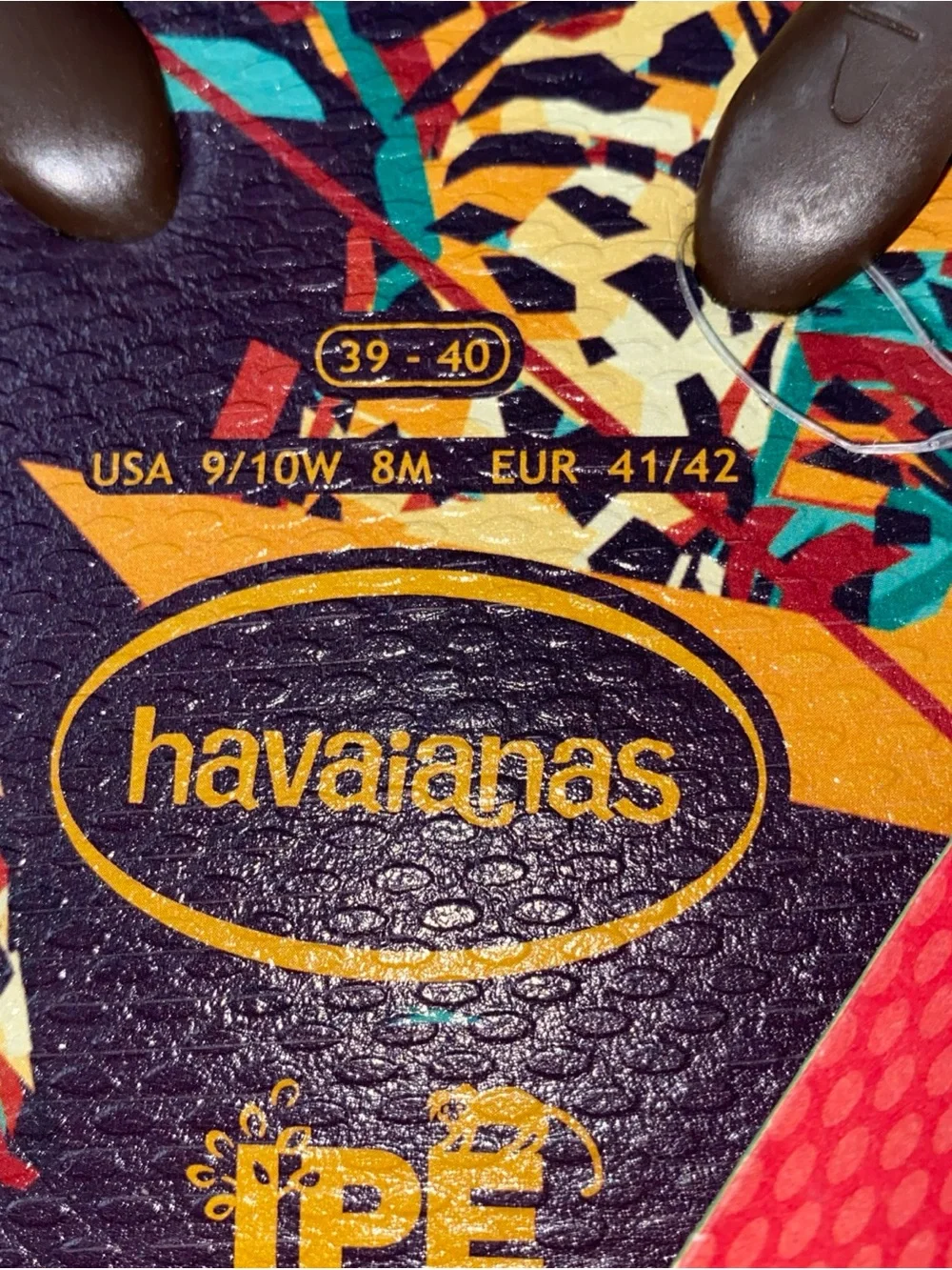 havaianas IPE flip flops Women’s 9 10 Men’s 8 NWT